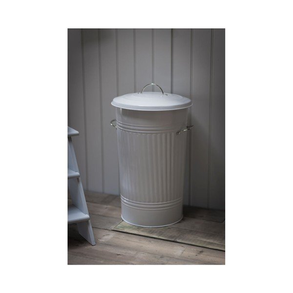 Coș de gunoi Garden Trading Kitchen Bin, 46 l, alb-image-1