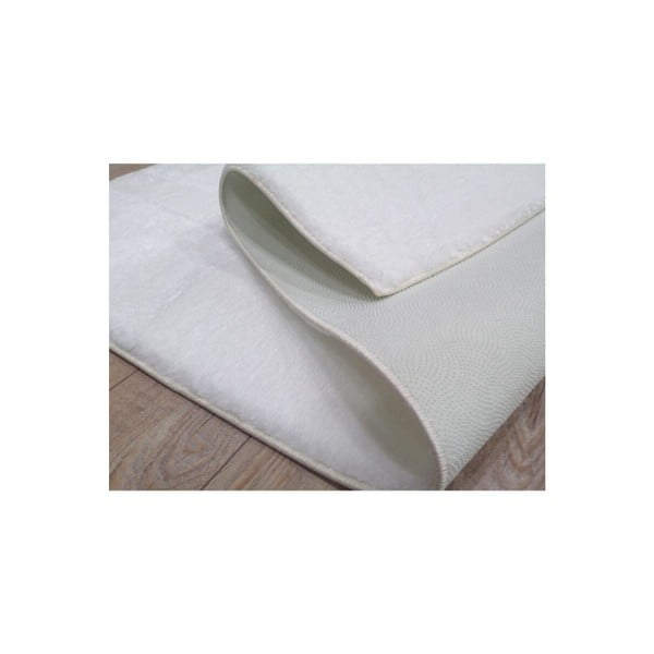 Covor alb lavabil 120x150 cm Pelush White – Mila Home-image-2