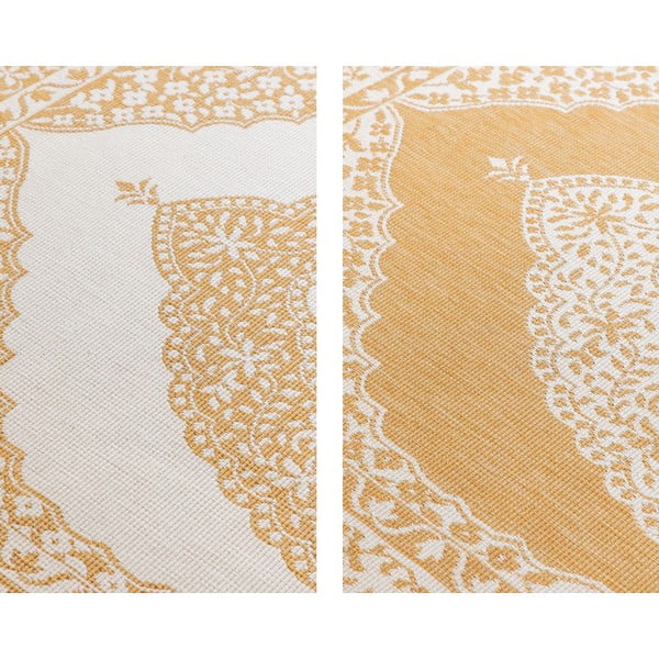 Covor de exterior galben ocru/crem 80x150 cm Gemini – Elle Decoration-image-4