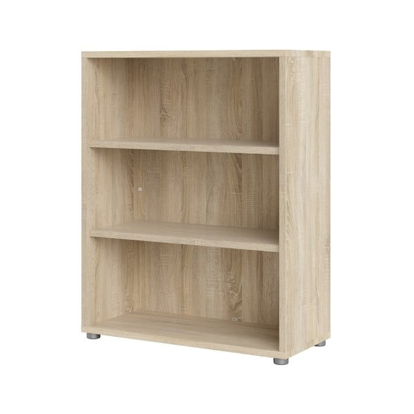 Bibliotecă modulară cu  aspect de lemn de stejar 89x113 cm Prima – Tvilum-image-3