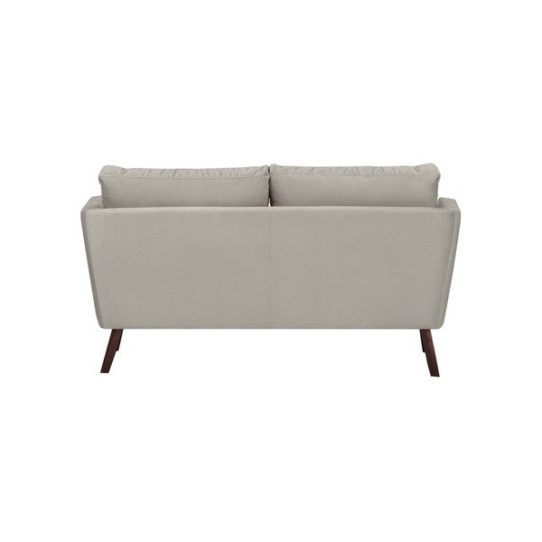 Canapea cu 2 locuri Mazzini Sofas Cotton, gri deschis-image-3