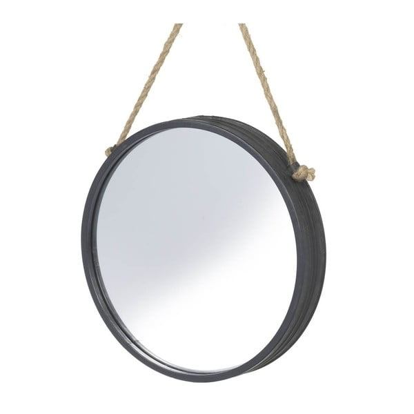 Oglindă Parlane Scotia, Ø 28 cm, negru