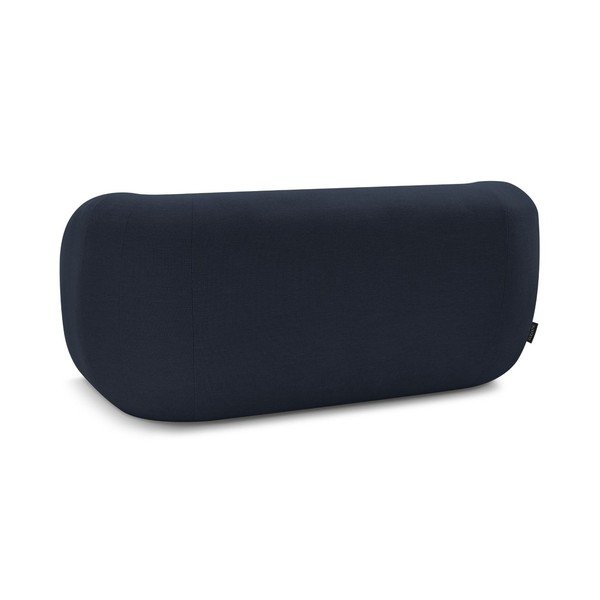 Canapea albastru-închis cu tapițerie din chenille 160 cm Celine – Bobochic Paris-image-4