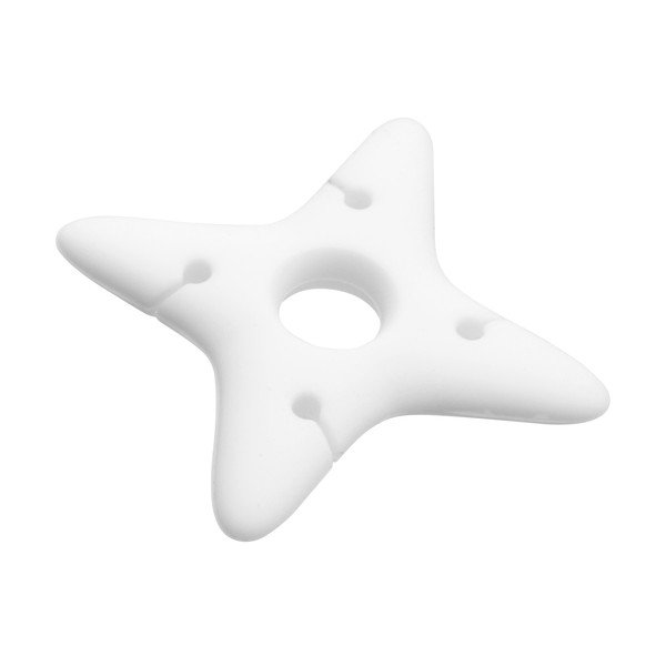 Căști albe cu microfon Fixed EGG2-image-1