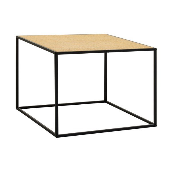 Măsuță de cafea în culoare naturală din ratan 60x60 cm Depok – Premier Housewares