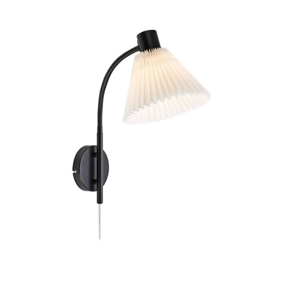 Aplică de perete alb-negru Mira – Markslöjd