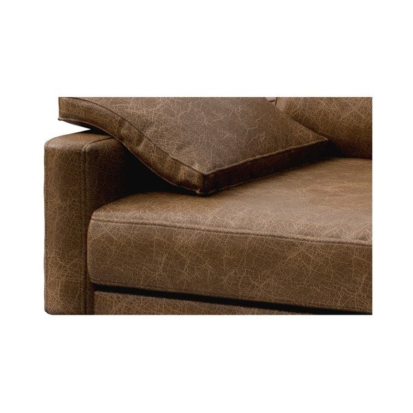 Canapea din piele MESONICA Musso, maro, 211 cm-image-4