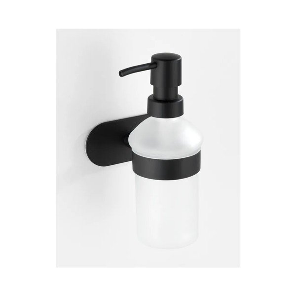 Set de accesorii de baie negru mat autoadeziv din oțel inoxidabil Orea – Wenko-image-4