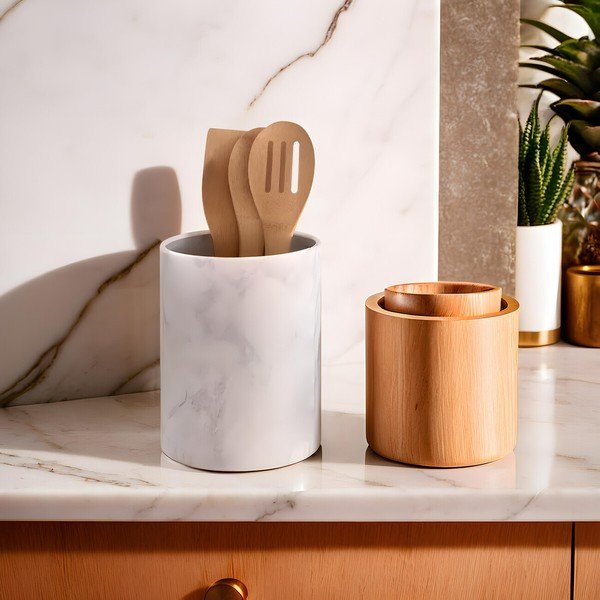 Suport pentru ustensile de bucătărie  din oțel inoxidabil Easton – Premier Housewares-image-2