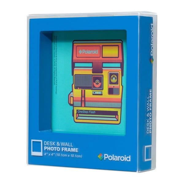 Ramă foto Polaroid, albastru-image-2