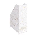 Organizator pentru documente Bigso Box of Sweden Estelle, alb-auriu
