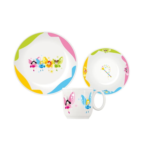 Set de veselă pentru copii 3 buc. din porțelan Bambini – Tescoma-image-1