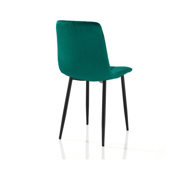 Scaune de dining verde 2 buc. din catifea Faffy – Tomasucci-image-2
