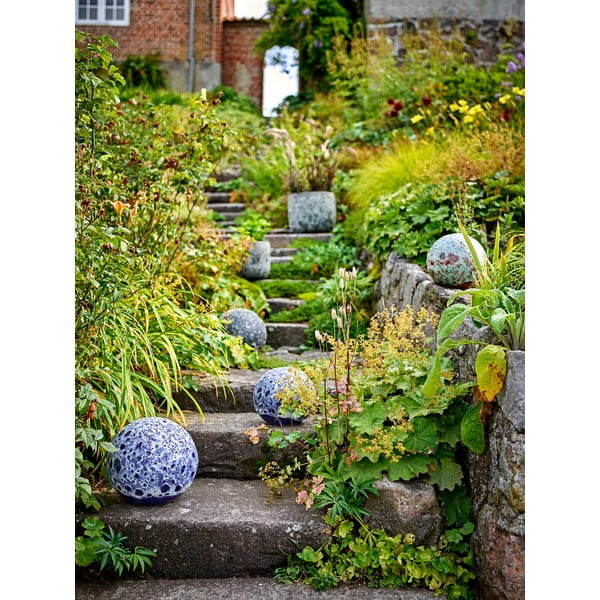 Glob decorativ de grădină din teracotă Reese – Bloomingville-image-1