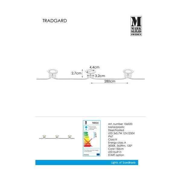 Spoturi luminoase Markslöjd Tradgard-image-1