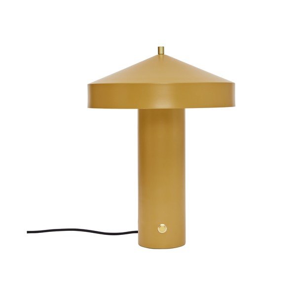 Veioză galben ocru din metal (înălțime 41 cm) Hatto – OYOY Living Design