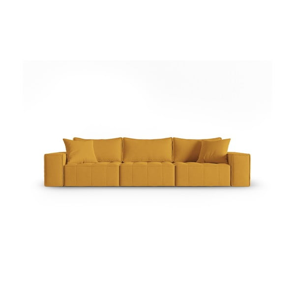Canapea galbenă 292 cm Mike – Micadoni Home