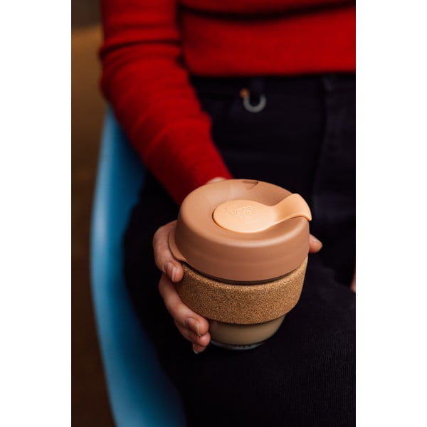 Cană de voiaj roz/maro 227 ml Brew Frappe S – KeepCup-image-2
