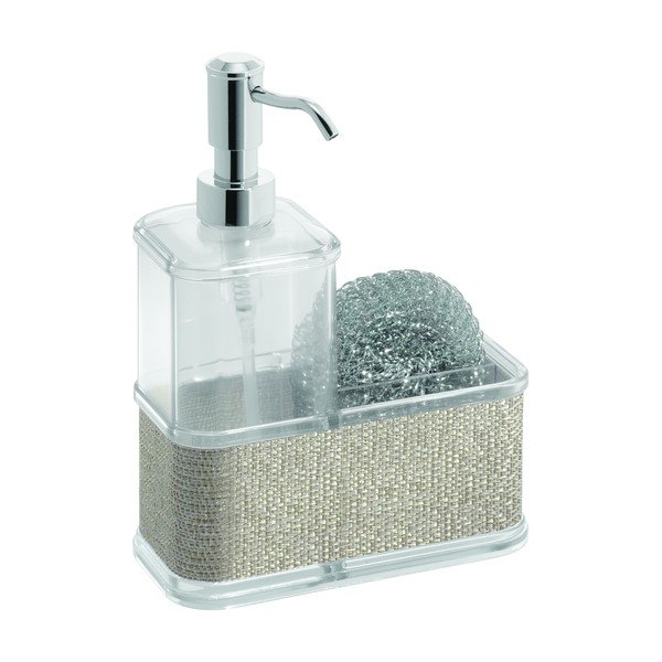 Dozator transparent pentru săpun iDesign Twillo, 7 x 16 cm-image-2
