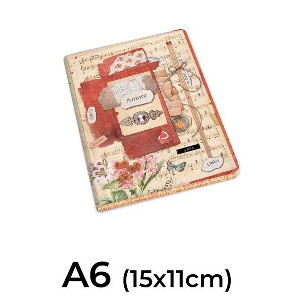 Caiete 192 pagini A6 2 buc. Love – Kartos-image-2
