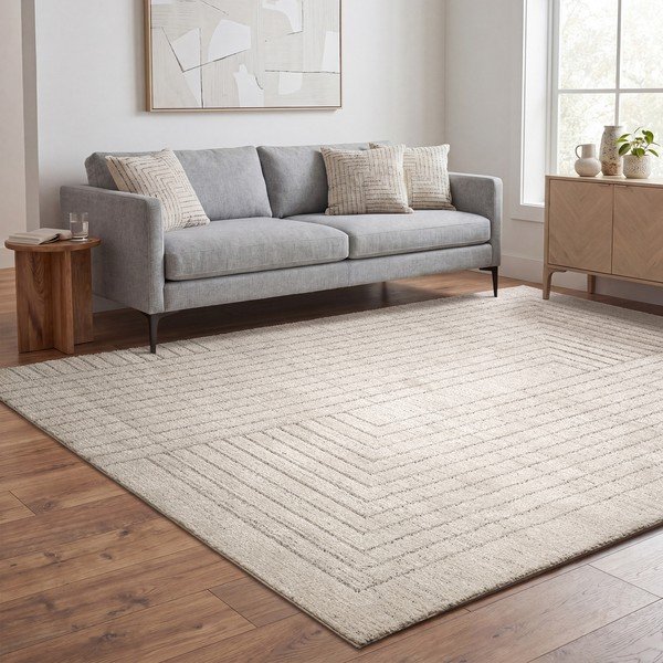 Covor crem 200x275 cm Oslo – Asiatic Carpets-image-3