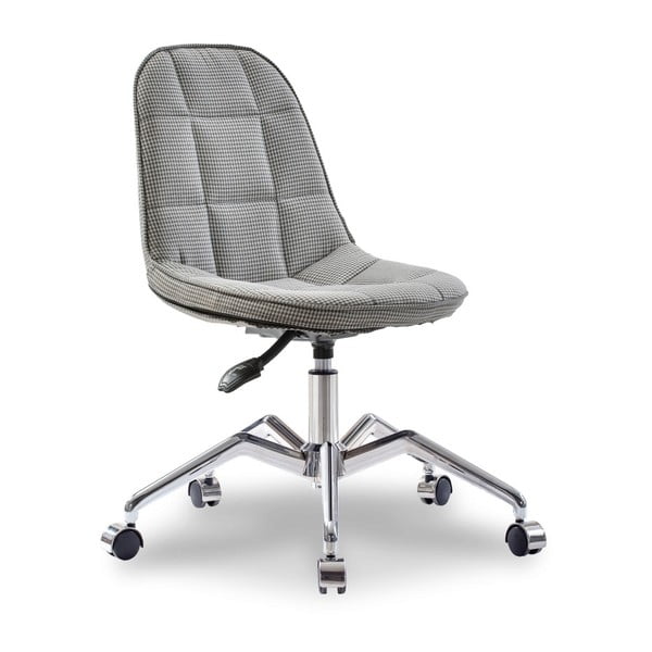 Scaun cu roți Modern Chair Grey, gri