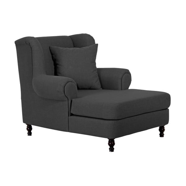 Fotoliu Max Winzer Mareille Black, negru