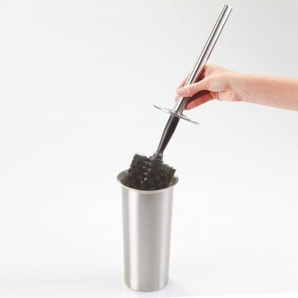 Perie WC din oțel inoxidabil iDesign-image-1