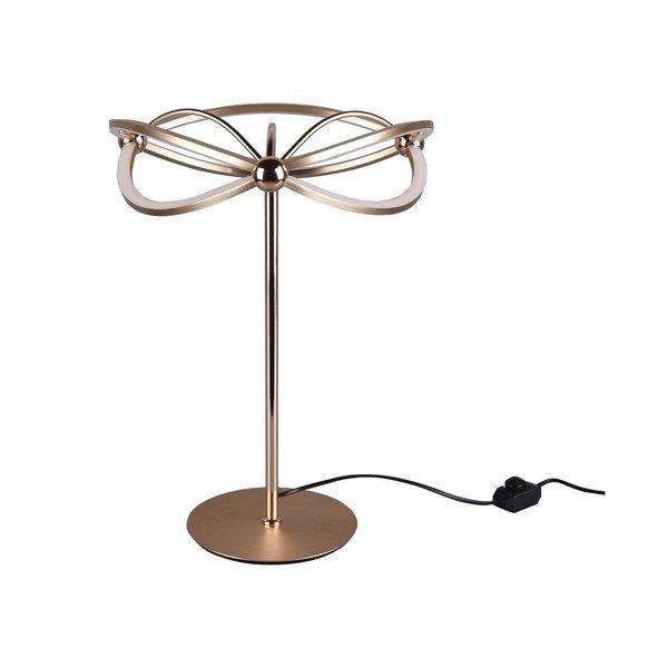 Veioză alămie LED cu intensitate reglabilă (înălțime 50 cm) Charivari – Trio