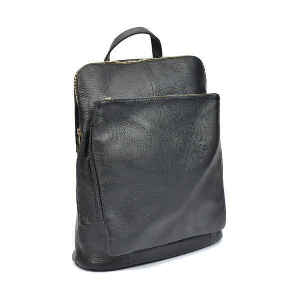 Rucsac din piele Isabella Rhea Cecilia, negru-image-3