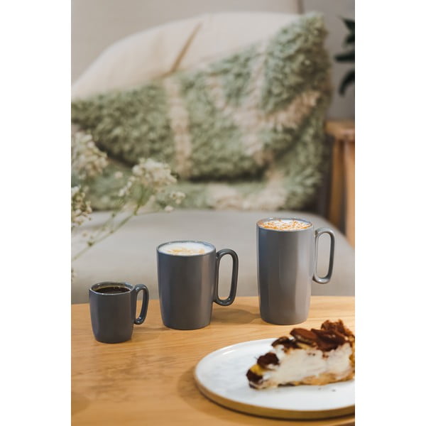 Căni gri 2 buc. din gresie 330 ml Fuori – Vialli Design-image-4