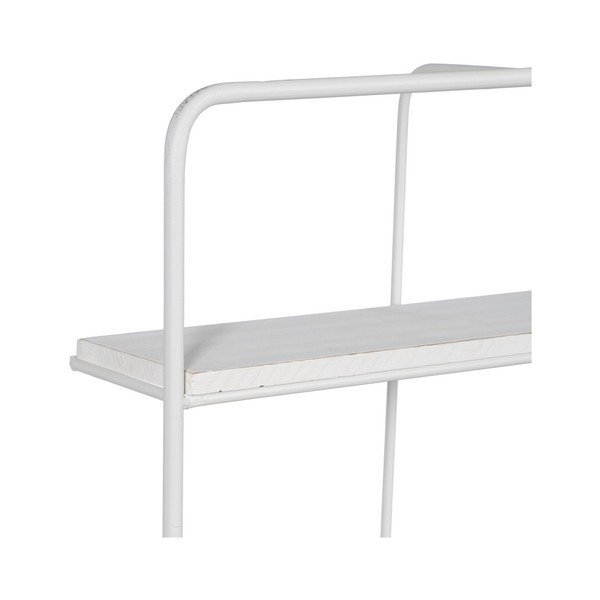 Raft alb etajat din metal 51 cm – Ixia-image-2