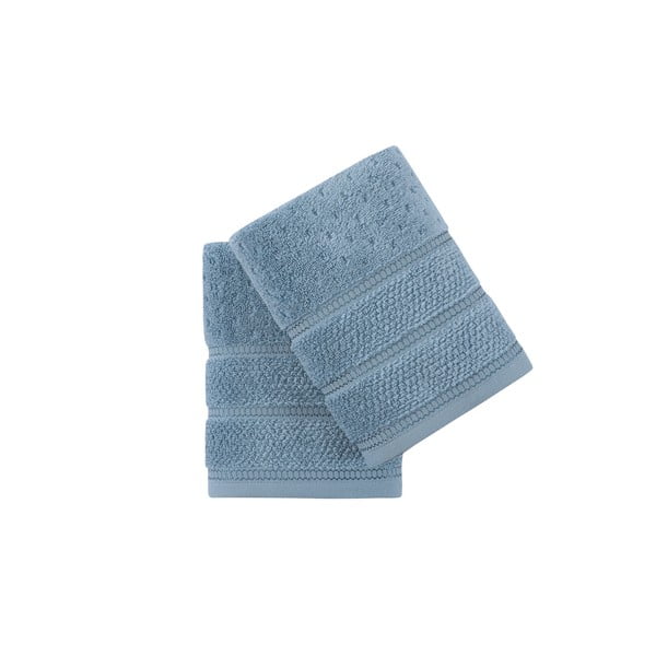 Set 2 prosoape din bumbac Foutastic Arella, 50 x 90 cm, albastru-image-3