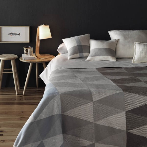 Pled din amestec de bumbac Euromant Pisa, 140 x 180 cm, roz-image-1