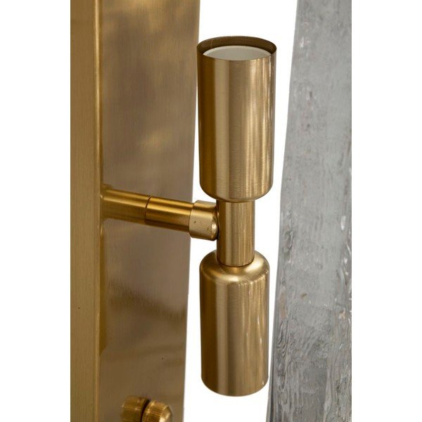 Aplică de perete aurie din sticlă Oblin – Mauro Ferretti-image-3