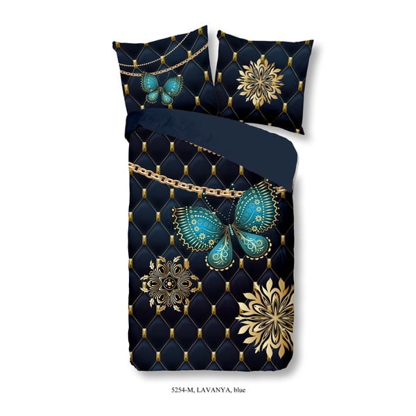 Lenjerie de pat din micropercal Muller Textiels Pure Lavanya, 135 x 200 cm