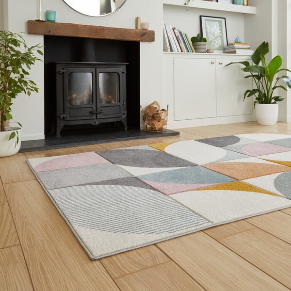 Covor gri 120x170 cm Matrix – Think Rugs-image-2