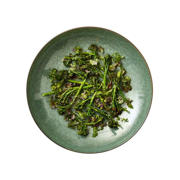 Bol verde/negru din gresie ø 40 cm Gastro Black/Green – Bitz-image-4