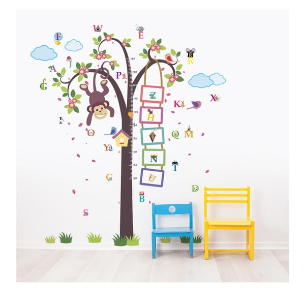 Autocolant Walplus Nursery Monkey Tree