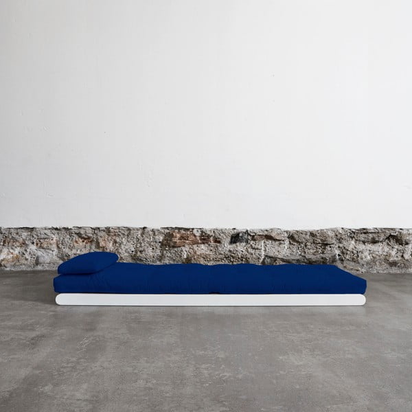 Șezlong extensibil Karup Figo White/Royal-image-3