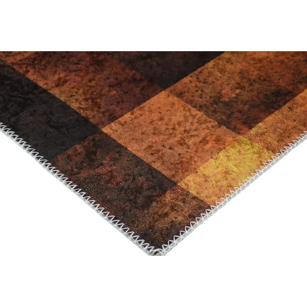 Covor portocaliu lavabil 120x180 cm – Vitaus-image-2