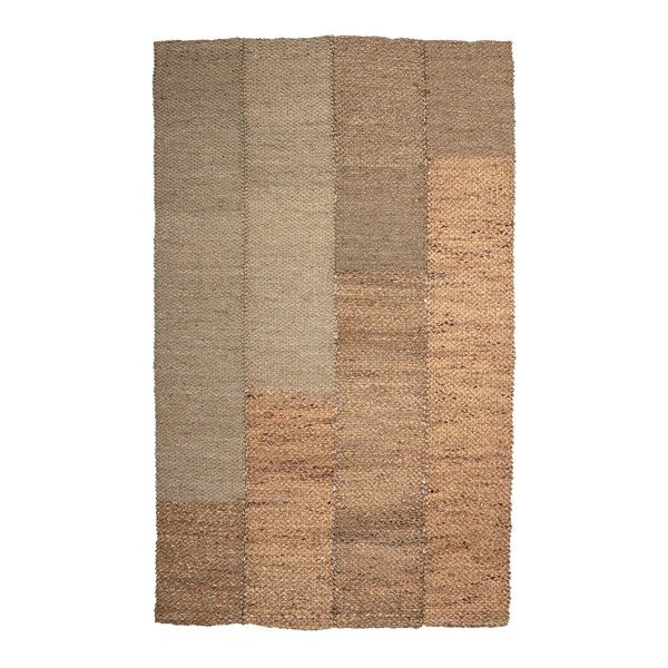Covor în culoare naturală țesut manual din iarbă de mare 150x245 cm Enzov – Bloomingville