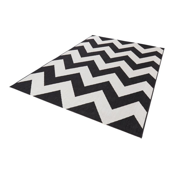 Covor adecvat interior/exterior Bougari Unique, 120 x 170 cm, negru-alb-image-2