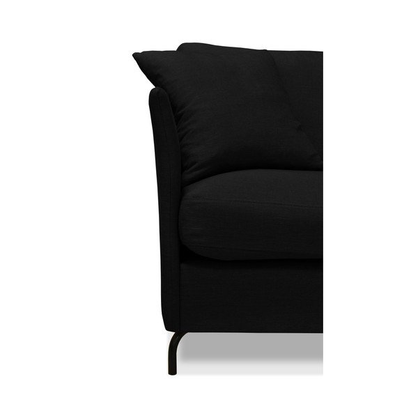 Canapea cu 3 locuri Windsor  & Co. Sofas Saturne, negru -image-4
