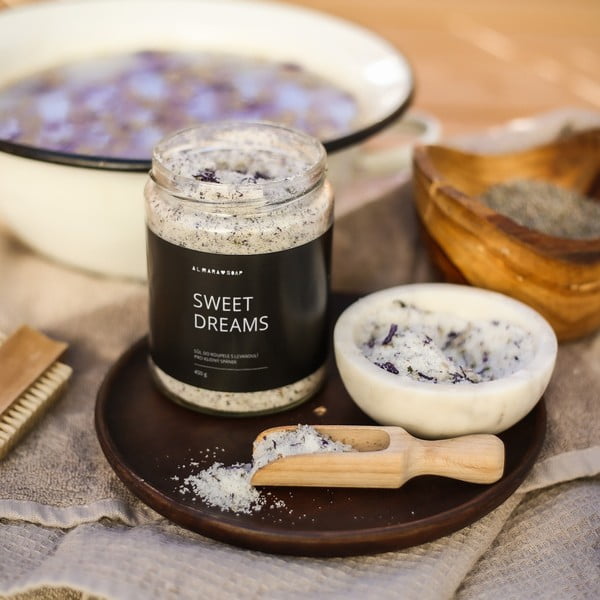 Sare de baie cu parfum de lavandă Almara Soap Sweet Dreams-image-1
