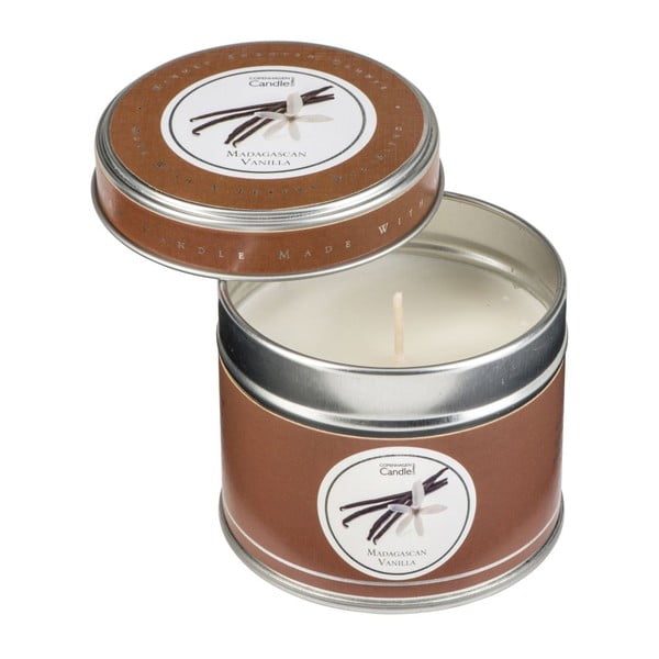 Lumânare parfumată în cutie Copenhagen Candles Madagascan Vanilla, 32 ore