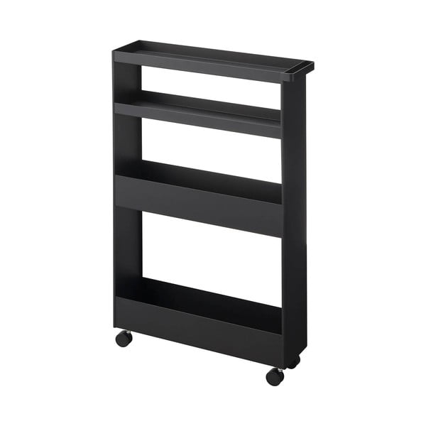 Etajeră de baie negru-mat din oțel 48x80,5 cm Tower – YAMAZAKI