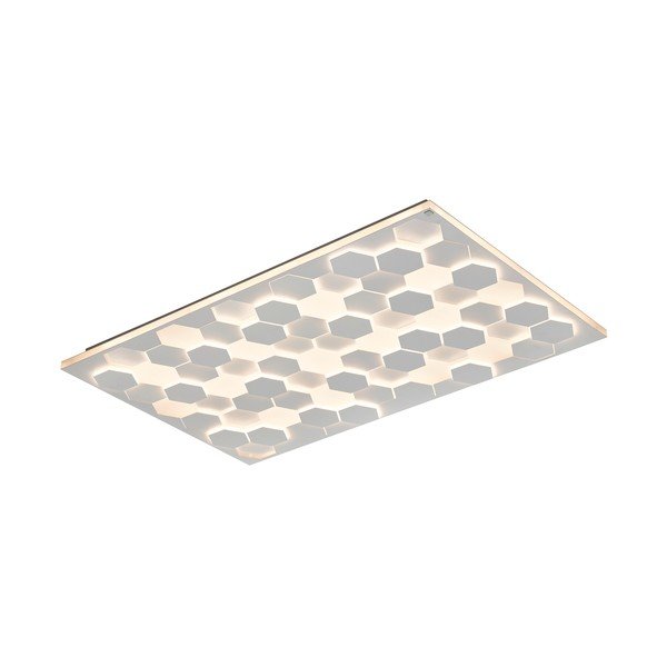 Plafonieră albă LED cu control vocal/cu control prin aplicații mobile cu abajur din metal 70x115 cm Cifavo – CINQUE-image-4