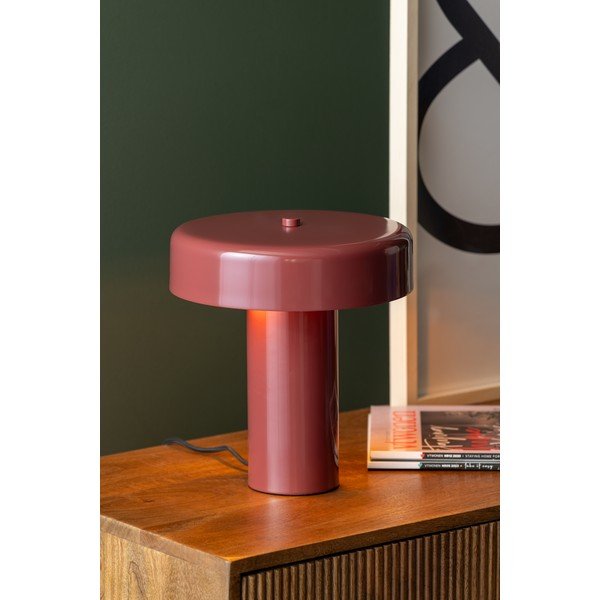 Veioză burgundy din metal (înălțime 26 cm) Riqueza Palo – Leitmotiv-image-1