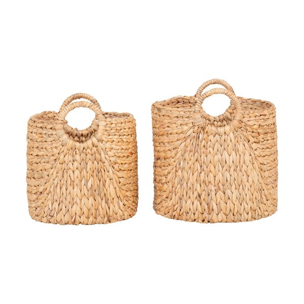 Coșuri de depozitare 2 buc. din zambilă de apă ø 35x37 cm Passo – House Nordic